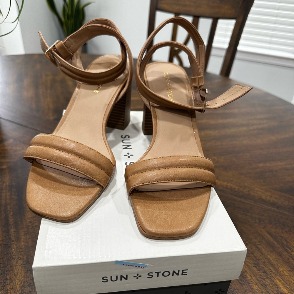 Sun + Stone Heeled Sandals